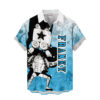 Manga Style Franky Hawaiian Shirt One Piece Hawaiian Shirt Anime Hawaiian Shirt