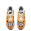 Orange Piccolo Shoes Anime Air Anime Sneakers