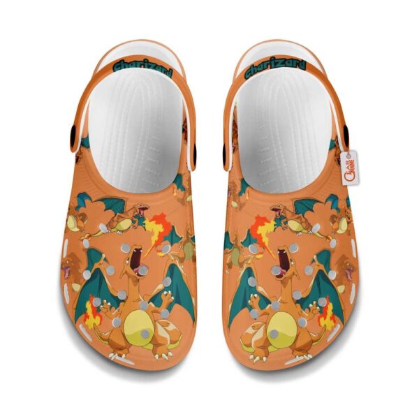 Charizard Pokemon Clogs Shoes Pattern Style