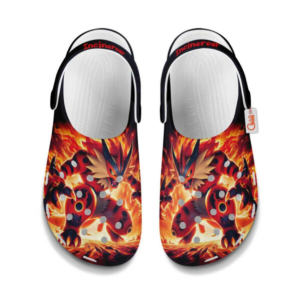 Incineroar Pokemon Clogs Shoes Custom Art Style