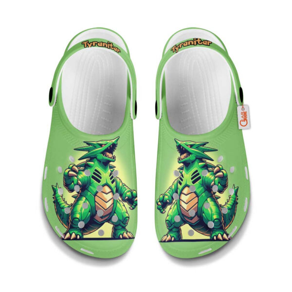 Tyranitar Pokemon Clogs Shoes Custom Art Style