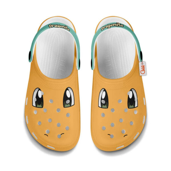 Dragonite Pokemon Clogs Shoes Custom Funny Style
