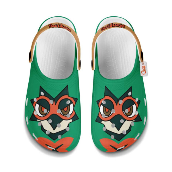 Decidueye Pokemon Clogs Shoes Custom Funny Style