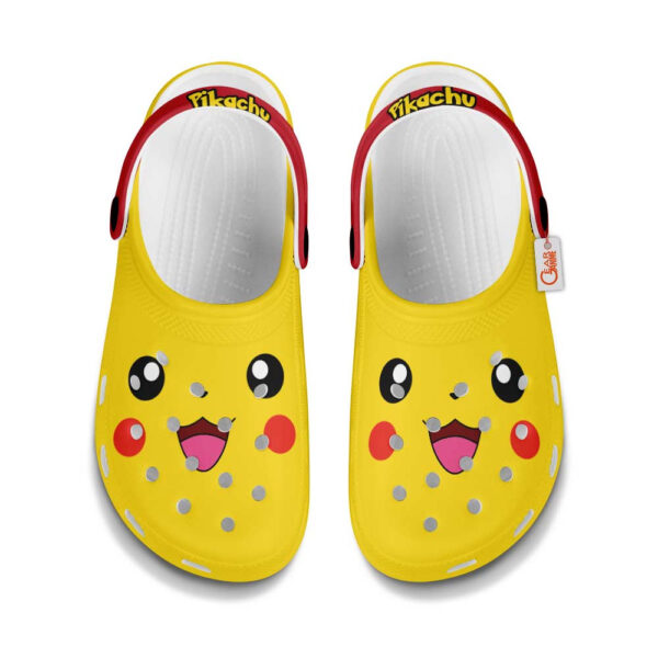 Pikachu Pokemon Clogs Shoes Custom Funny Style