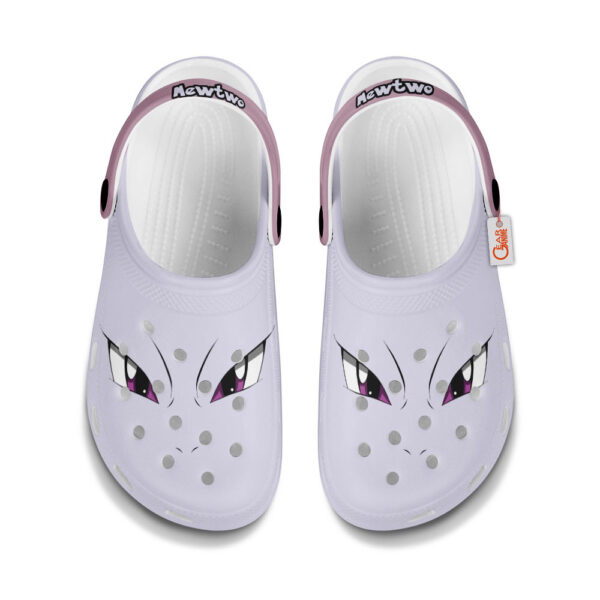 Mewtwo Pokemon Clogs Shoes Custom Funny Style