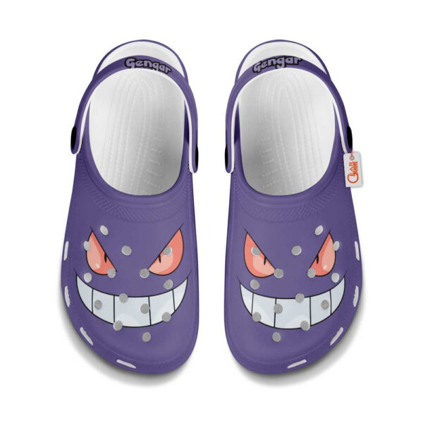 Gengar Pokemon Clogs Shoes Custom Funny Style
