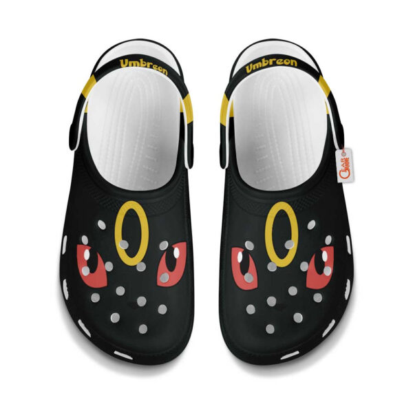Umbreon Pokemon Clogs Shoes Custom Funny Style