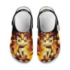 Meowth Pokemon Clogs Shoes Custom Art Style