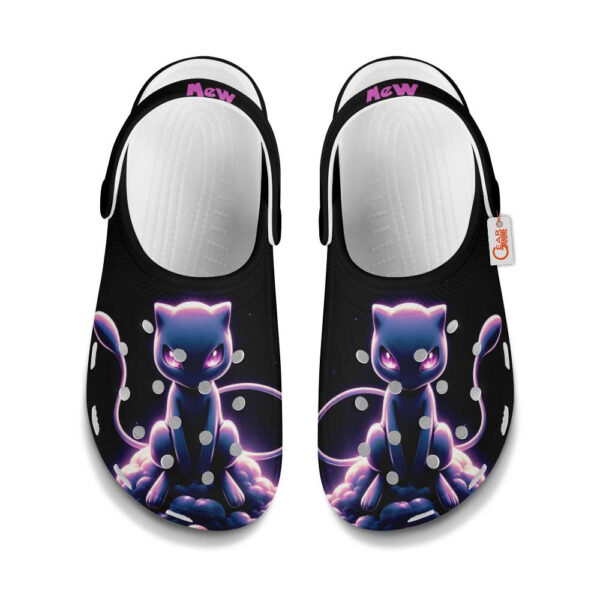 Mew Pokemon Clogs Shoes Custom Art Style