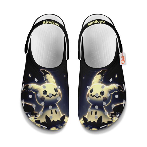 Mimikyu Pokemon Clogs Shoes Custom Art Style