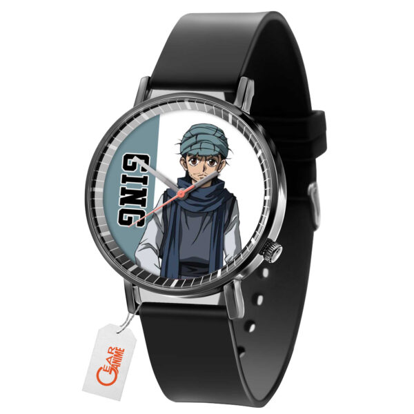 Ging Freecss Hunter x Hunter Anime Leather Band Wrist Watch Personalized