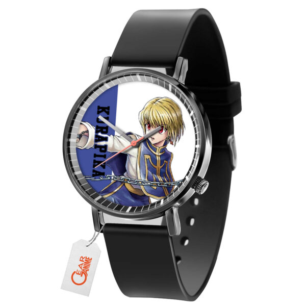 Kurapika Hunter x Hunter Anime Leather Band Wrist Watch Personalized