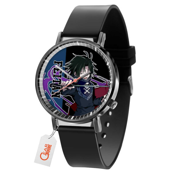 Feitan Portor Hunter x Hunter Anime Leather Band Wrist Watch Personalized