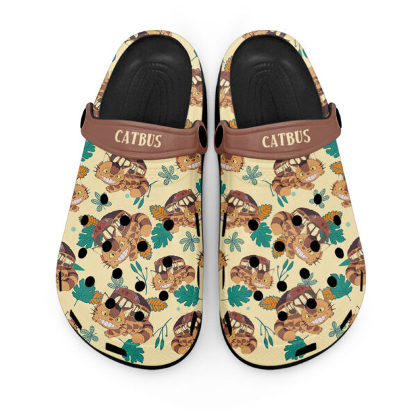 Catbus My Neighbor Totoro Clogs Shoes Pattern Style