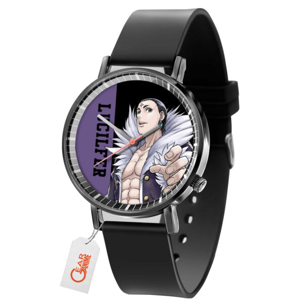 Chrollo Lucilfer Hunter x Hunter Anime Leather Band Wrist Watch Personalized
