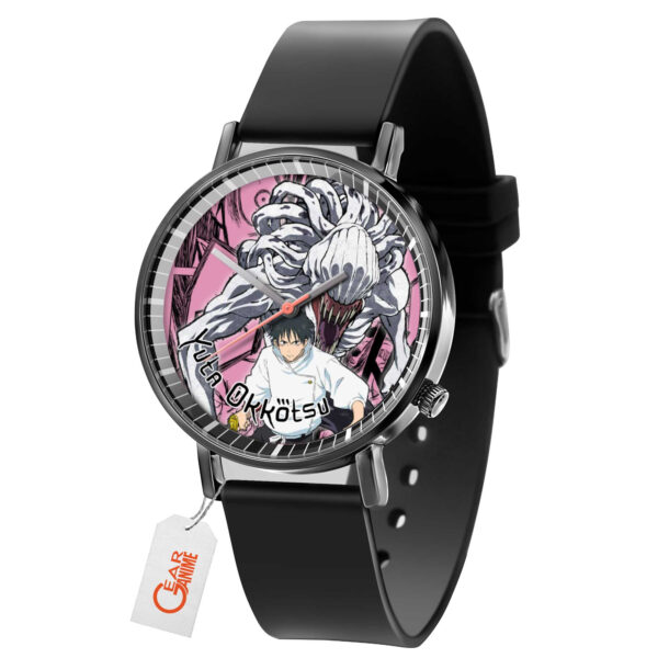 Yuta Okkotsu Jujutsu Kaisen Anime Leather Band Wrist Watch Personalized