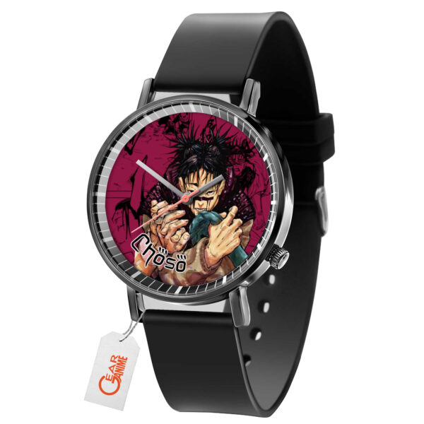 Choso Jujutsu Kaisen Anime Leather Band Wrist Watch Personalized