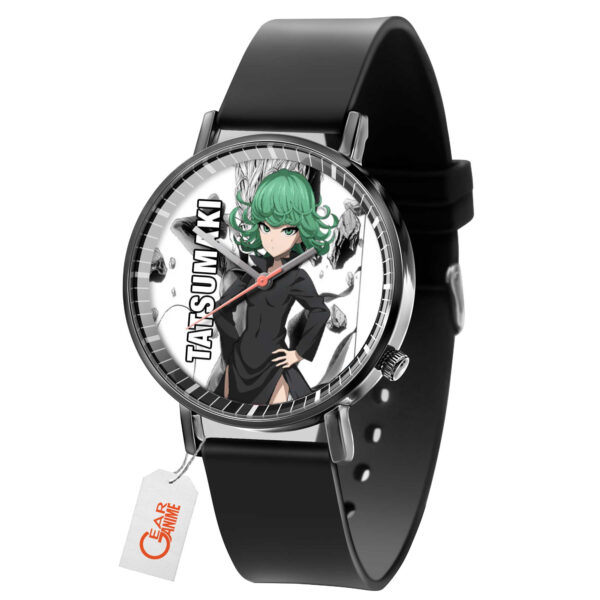 Tatsumaki One-Punch Man Anime Leather Band Wrist Watch Personalized