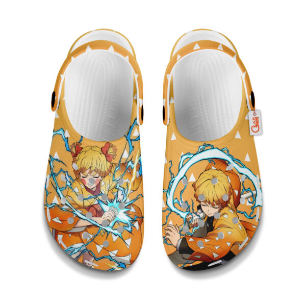 Zenitsu Demon Slayer Clogs Shoes Custom