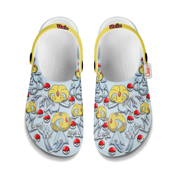 Uxie Pokemon Clogs Shoes Pattern Style