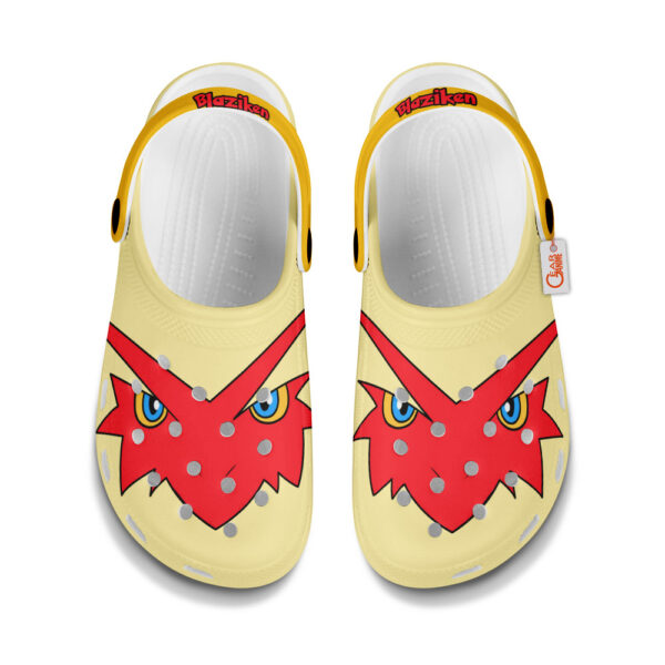 Blaziken Pokemon Clogs Shoes Custom Funny Style