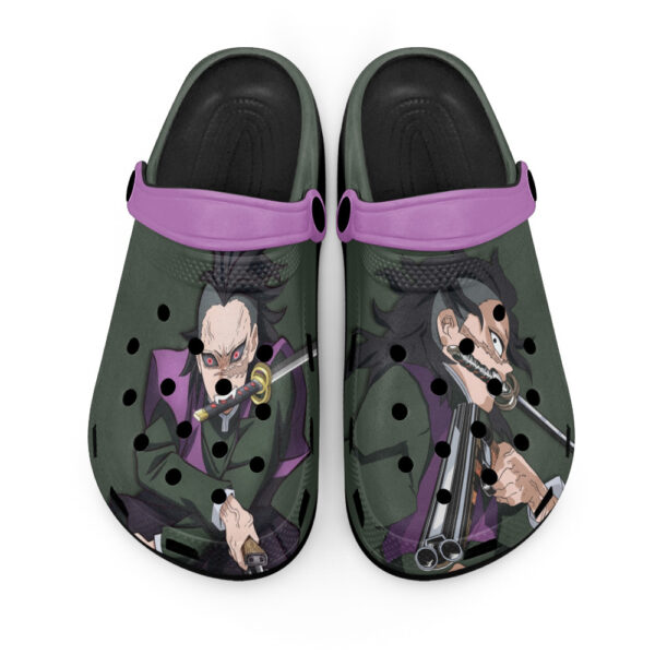 Genya Shinazugawa Demon Slayer Clogs Shoes Custom
