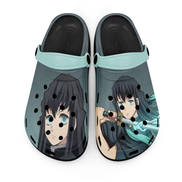 Muichiro Tokito Demon Slayer Clogs Shoes Custom