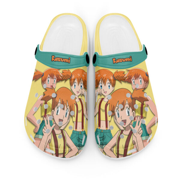 Kasumi Pokemon Clogs Shoes Pattern Style