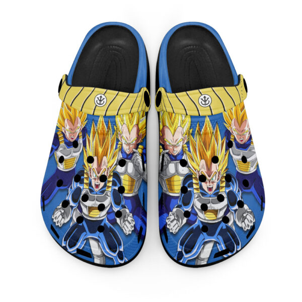 Vegeta Super Saiyan Dragon Ball Z Clogs Shoes Pattern Style