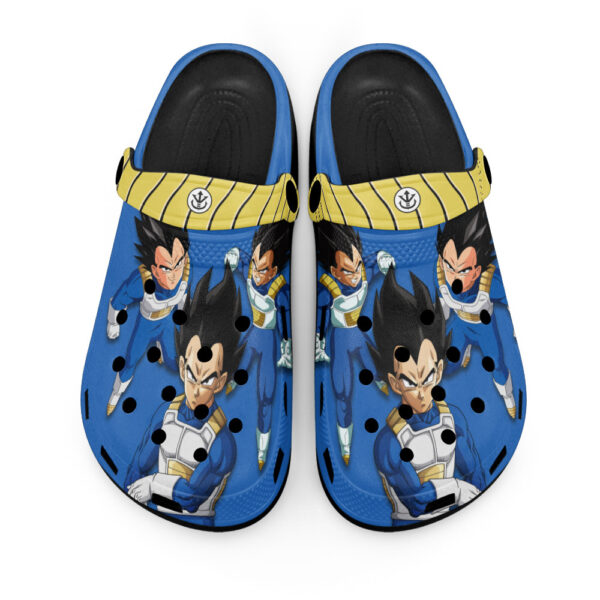 Vegeta Dragon Ball Z Clogs Shoes Pattern Style