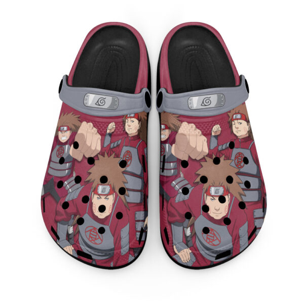 Akimichi Chouji Naruto Clogs Shoes Pattern Style