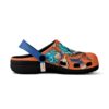 Goku Blue Dragon Ball Z Clogs Shoes Pattern Style