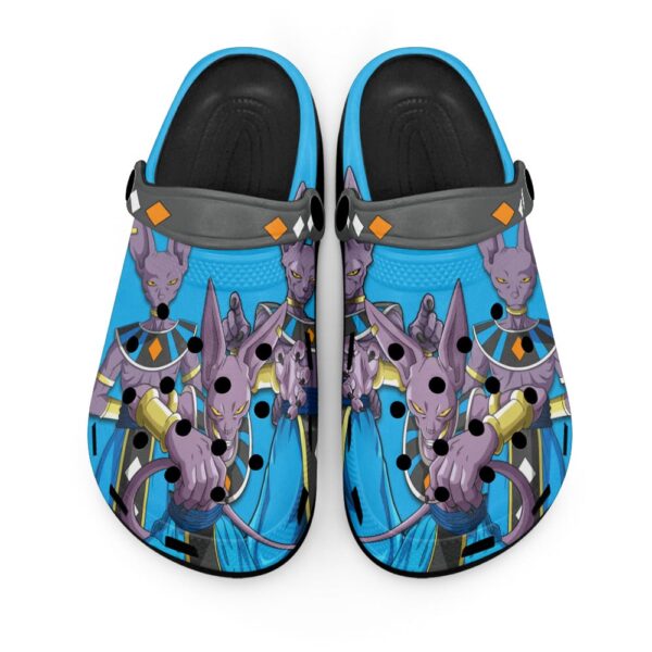 Beerus Dragon Ball Z Clogs Shoes Pattern Style