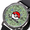 Tyranitar Pokemon Anime Leather Band Wrist Watch Personalized