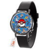 Ash Ketchum Satoshi Pokemon Anime Leather Band Wrist Watch Personalized