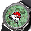 Sceptile Pokemon Anime Leather Band Wrist Watch Personalized