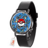 Lucario Pokemon Anime Leather Band Wrist Watch Personalized