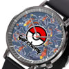 Garchomp Pokemon Anime Leather Band Wrist Watch Personalized