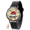 Meowth Pokemon Anime Leather Band Wrist Watch Personalized