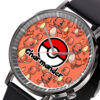 Charmander Pokemon Anime Leather Band Wrist Watch Personalized