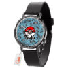 Riolu Pokemon Anime Leather Band Wrist Watch Personalized