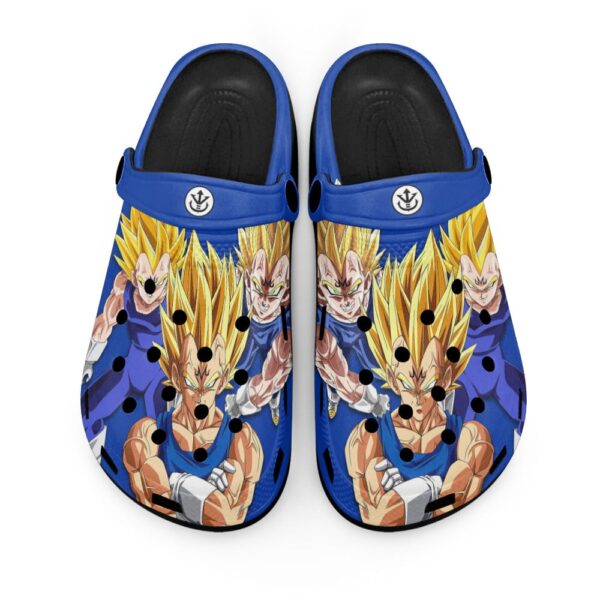 Vegeta Majin Dragon Ball Z Clogs Shoes Pattern Style