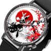 Beerus Dragon Ball Z Anime Leather Band Wrist Watch Japan Cherry Blossom