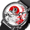 Gogeta Dragon Ball Z Anime Leather Band Wrist Watch Japan Cherry Blossom