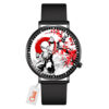 Krillin Dragon Ball Z Anime Leather Band Wrist Watch Japan Cherry Blossom