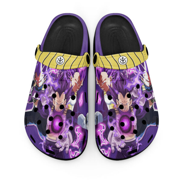 Vegeta Ultra Ego Dragon Ball Z Clogs Shoes Pattern Style