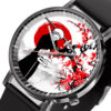 Law One Piece Anime Leather Band Wrist Watch Japan Cherry Blossom