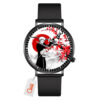 Law One Piece Anime Leather Band Wrist Watch Japan Cherry Blossom