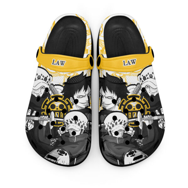 Law One Piece Clogs Shoes Manga Style