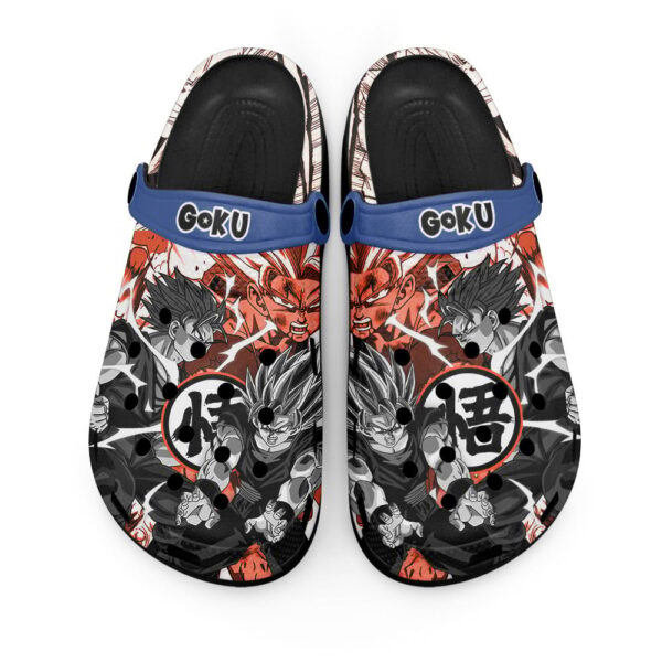 Goku Super Saiyan Dragon Ball Z Clogs Shoes Manga Style